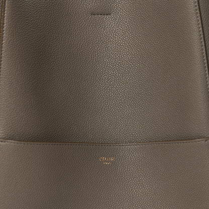 Celine Soft Grained Calfskin Sangle Bucket Bag Taupe 8 of 10