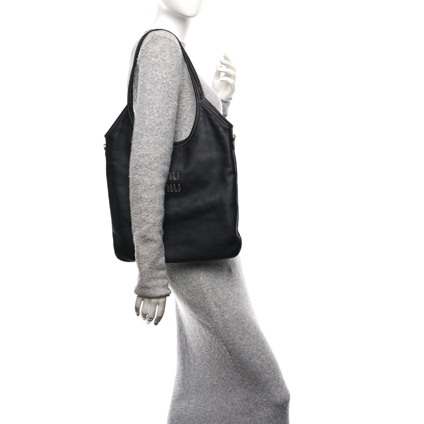 Nappa Ivy Bag Black