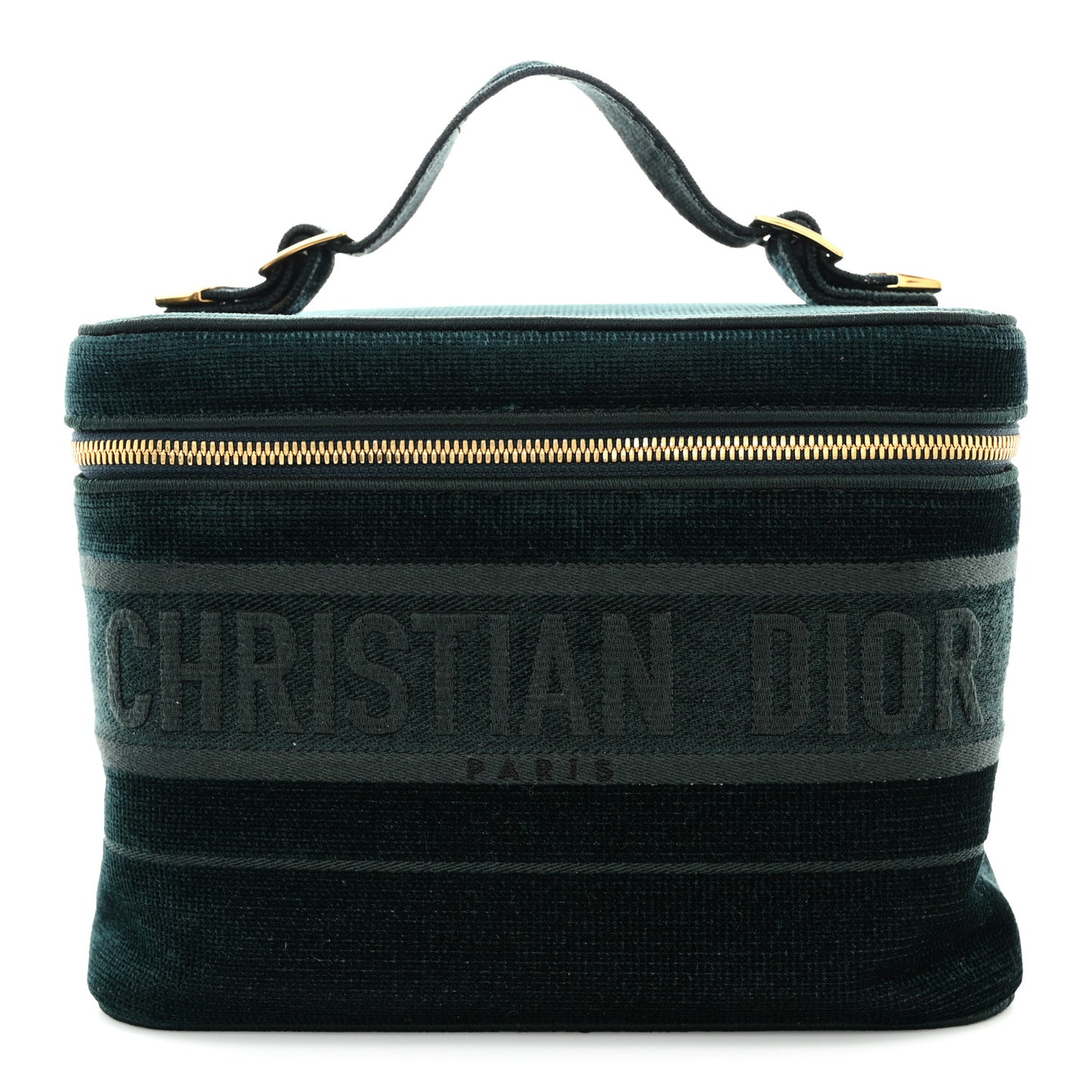 Velvet Vanity Case Green