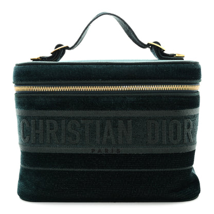 Christian Dior Velvet Vanity Case Green 1 of 16