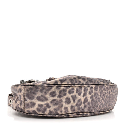 Balenciaga Metallic Agneau Arena Leopard Le Cagole Shoulder Bag XS Brown 4 of 10