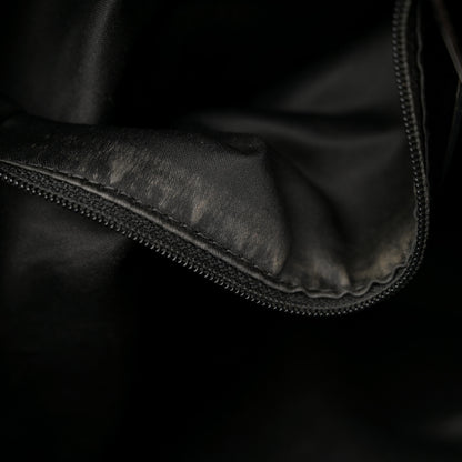Chanel Glazed Calfskin Twisted Maxi Flap Black 12 of 13