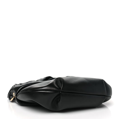 Jimmy Choo Lambskin Bonny Shoulder Bag Black 4 of 9
