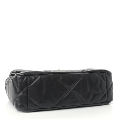 Chanel Lambskin Quilted Medium Chanel 19 Flap Black 4 of 9