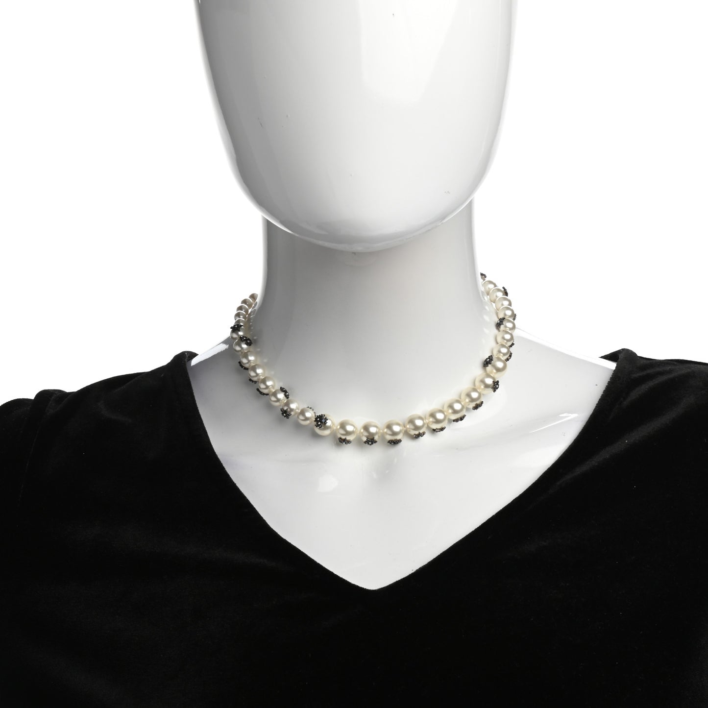 Pearl Crystal Star Mise En Dior Tribal Necklace
