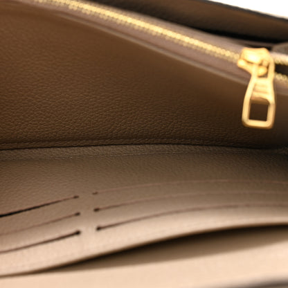 Louis Vuitton Empreinte Monogram Giant Sarah Wallet Tourterelle Creme 5 of 9