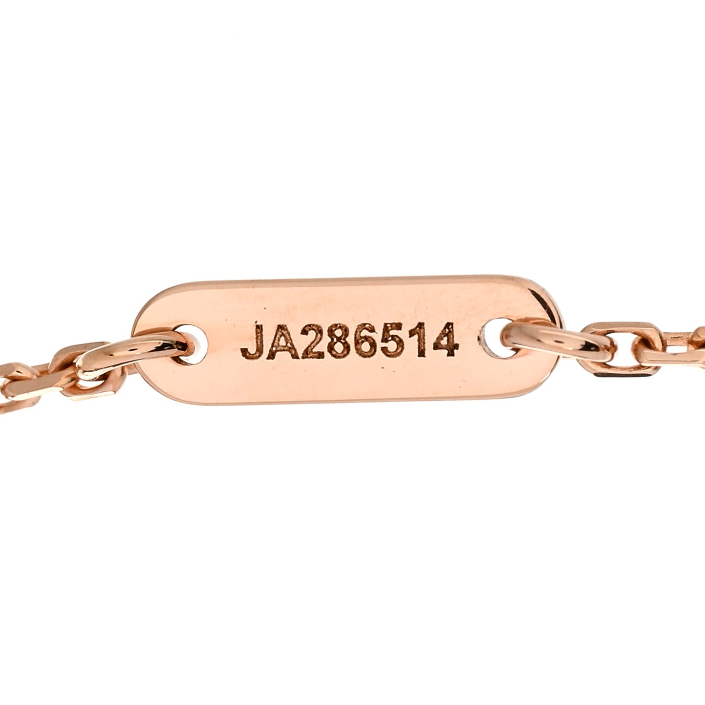 18K Rose Gold Carnelian Sweet Alhambra Bracelet