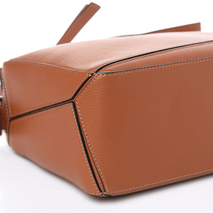 Loewe Calfskin Small Puzzle Bag Tan 7 of 9