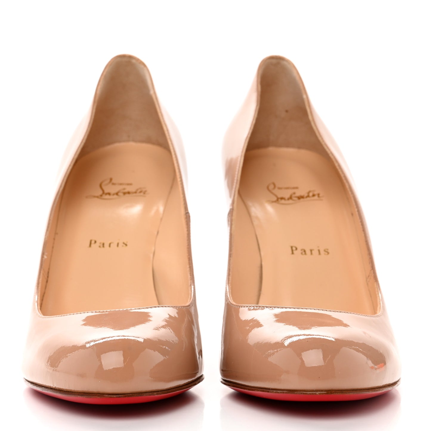 Patent Ron Ron Zeppa 80 Wedges 41 Nude