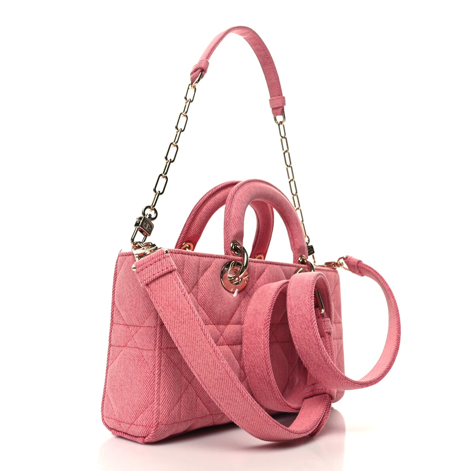 Christian Dior Denim Macrocannage Lady D-Joy Pink 3 of 10