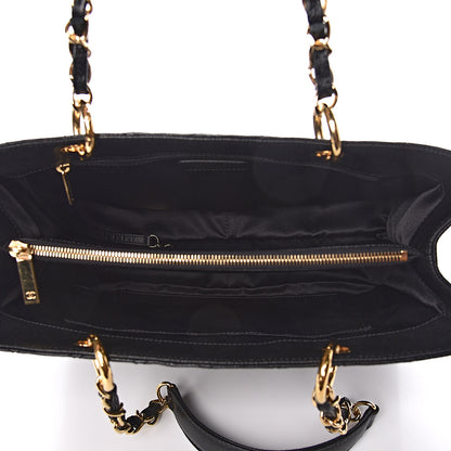 Chanel Caviar Quilted Grand Shopping Tote GST Black 5 of 11