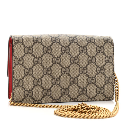 Gucci GG Supreme Monogram Mini Cherry Chain Bag 3 of 11