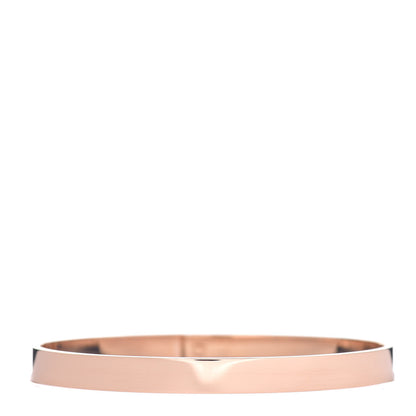 Hermes 18K Rose Gold Diamond PM Kelly Pave Bracelet SH 3 of 4