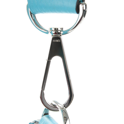 Hermes Taurillon Clemence Evelyne III GM Bleu Atoll 2 of 10