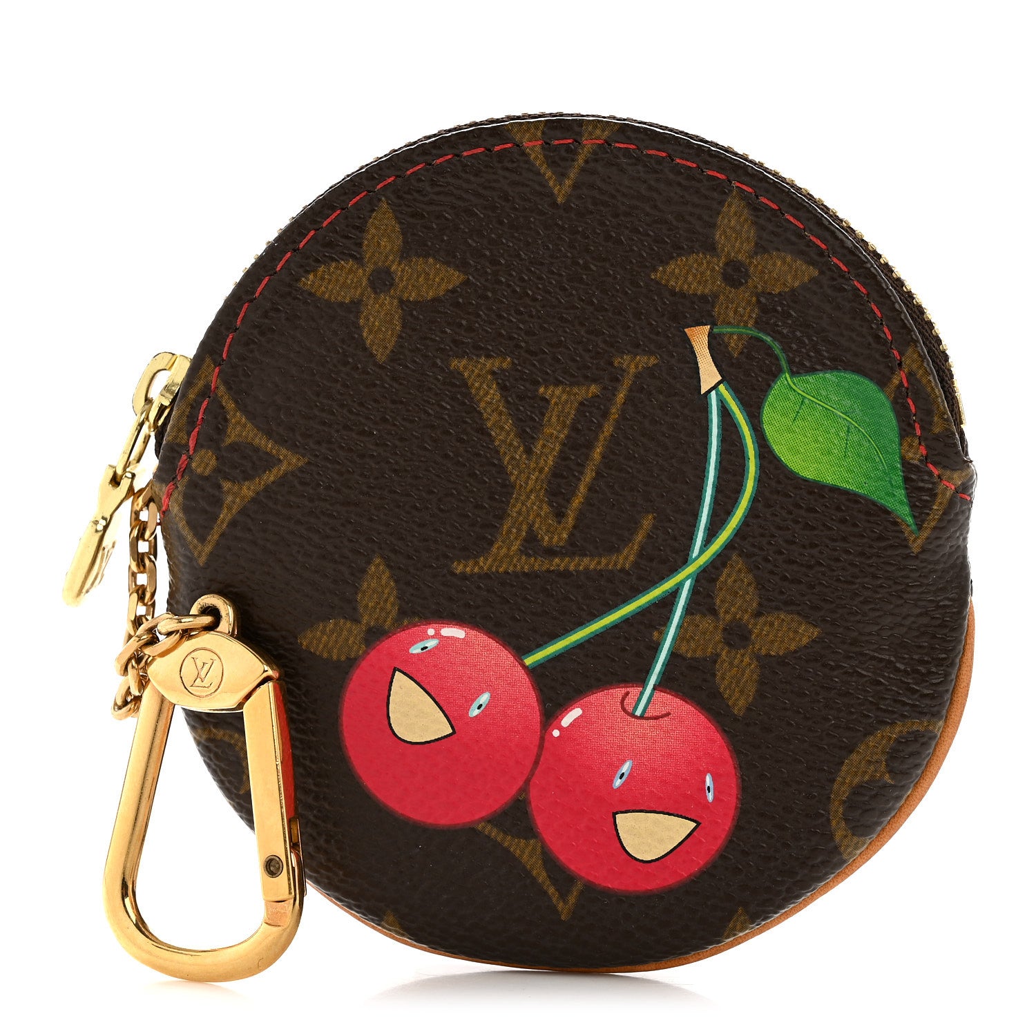 Louis Vuitton Monogram Cerises Round Coin Purse 1 of 6