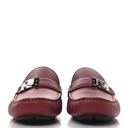 Louis Vuitton Calfskin Racetrack Moccasin Loafers 10 Rouge 3 of 8