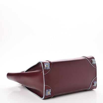 Celine Palmelato Mini Luggage Light Burgundy 4 of 7