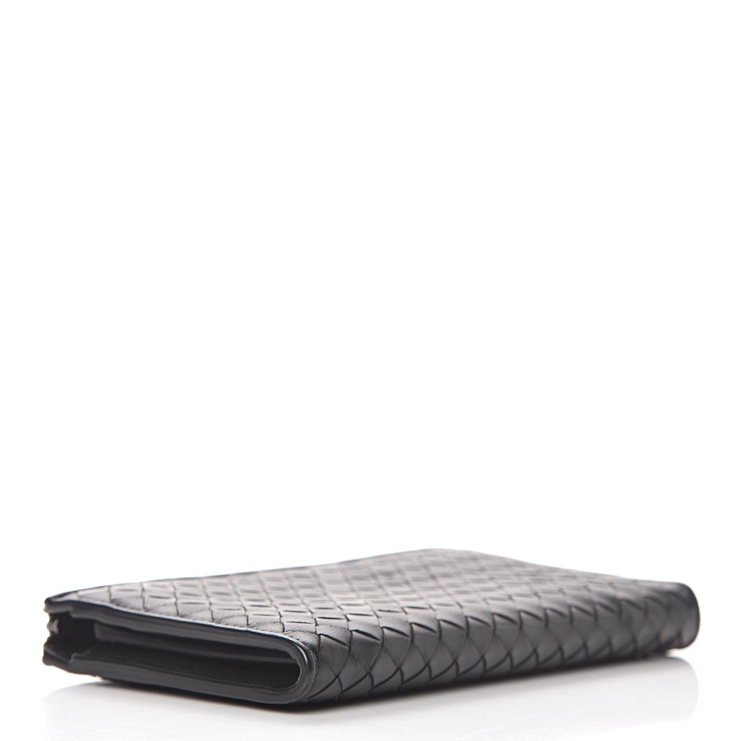 Bottega Veneta Nappa Intrecciato Zip Around Wallet Black 4 of 9