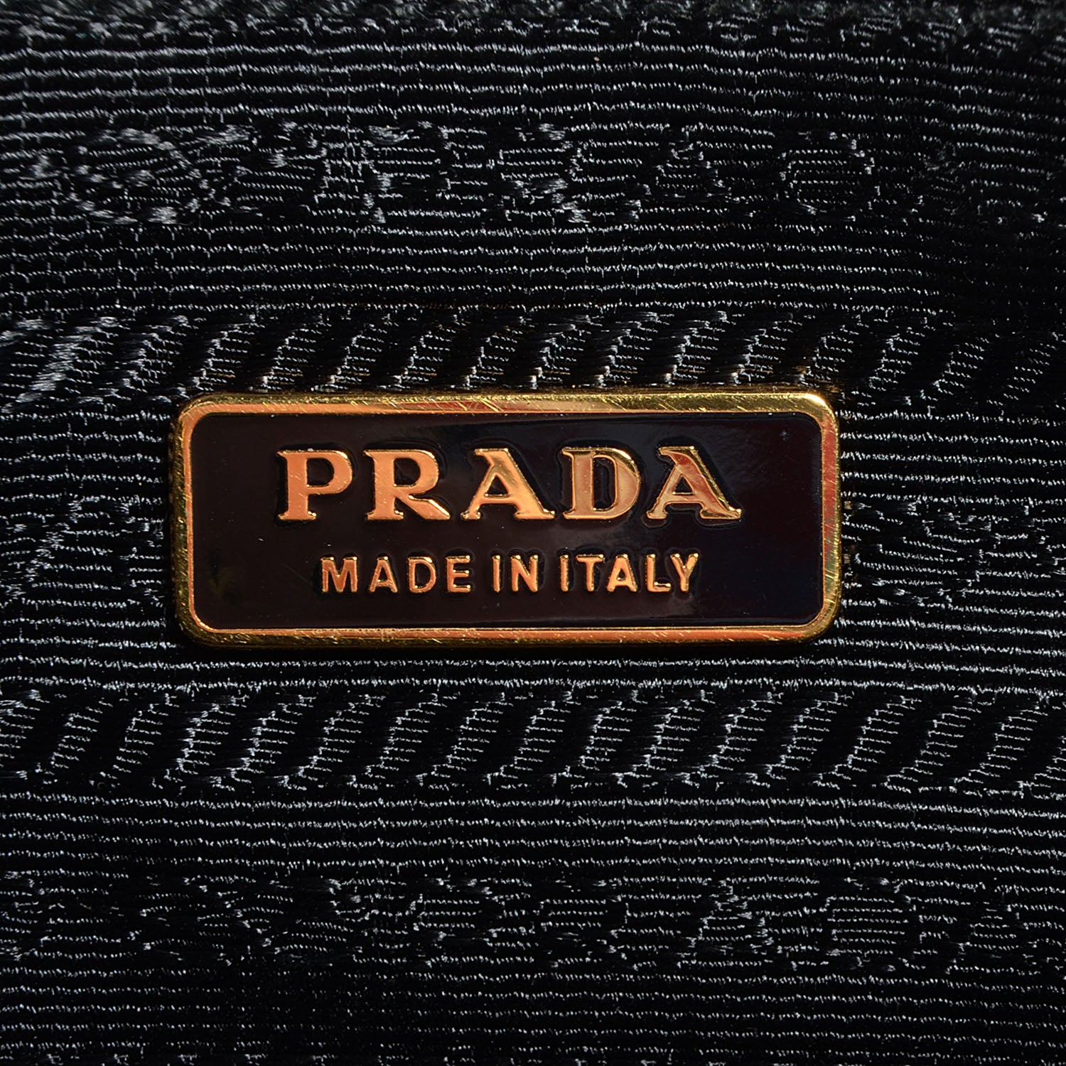 Prada Tessuto Nylon Origami Pleated Clutch Wristlet Nero Black 7 of 9