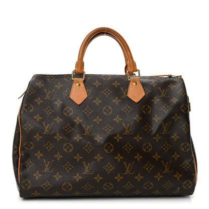 Louis Vuitton Monogram Speedy 35 1 of 14