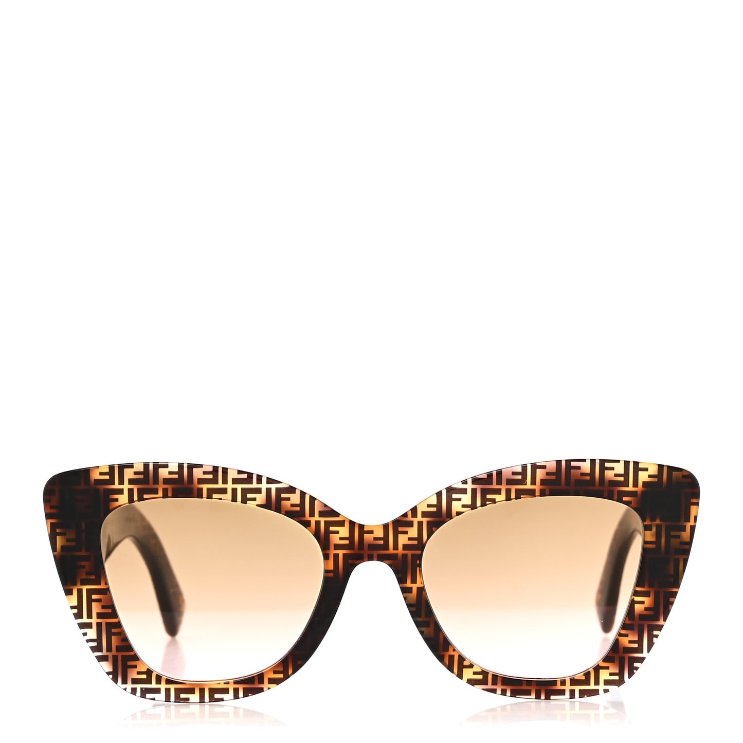 Acetate F is Fendi FF 51mm Cat Eye Sunglasses 0327/S Tortoise Camouflage