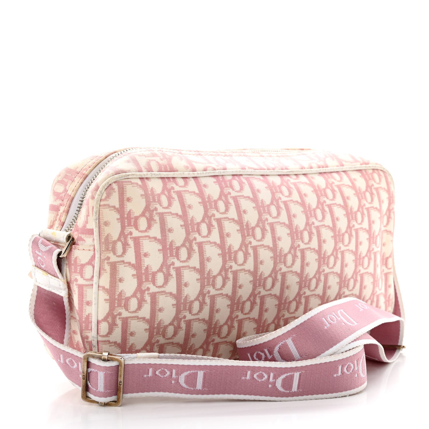 Christian Dior Monogram Girly Shoulder Bag Pink 3 of 19