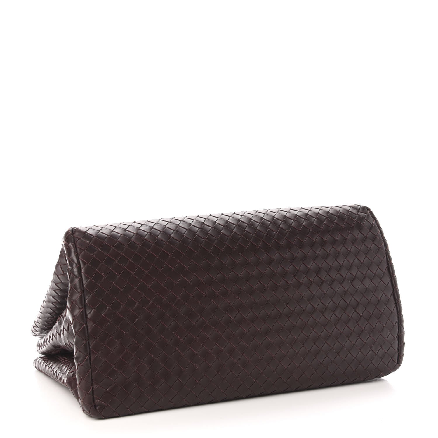 Bottega Veneta Nappa Intrecciato Medium Roma Tote Mahogany Brown 4 of 10