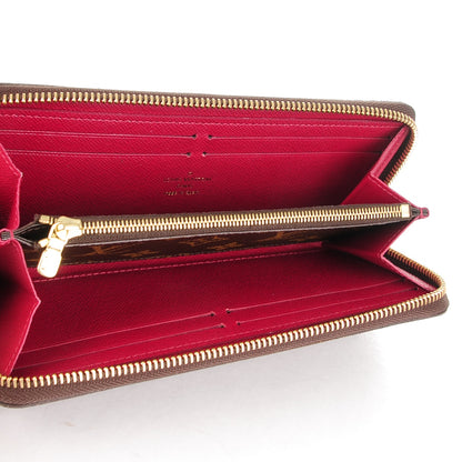 Louis Vuitton Monogram Clemence Wallet Fuchsia 5 of 8