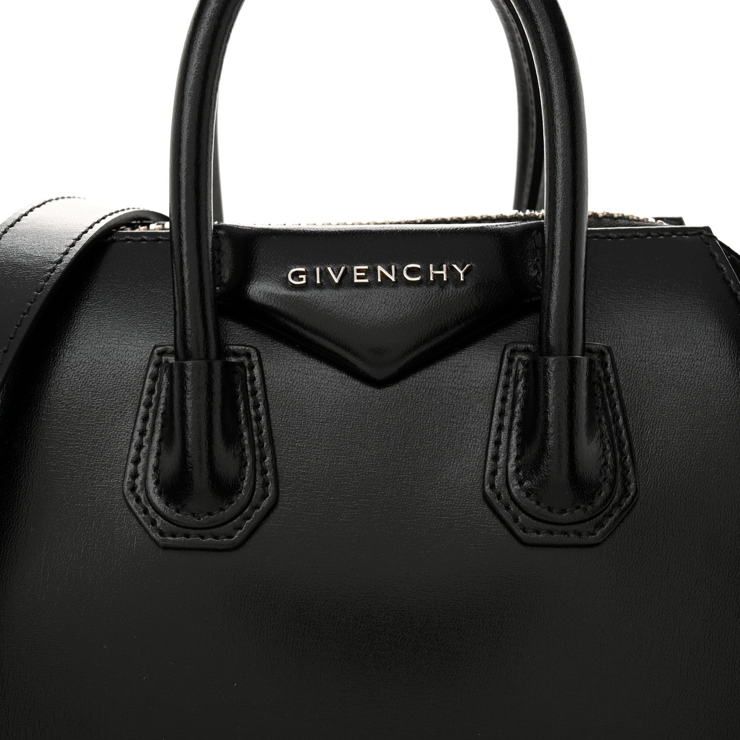Givenchy Shiny Lord Calfskin Mini Antigona Black 8 of 10