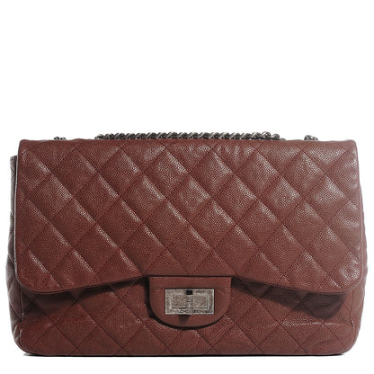 Chanel Washed Caviar 2.55 Reissue 227 Flap Dark Brown 1 of 10