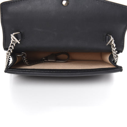 Gucci Suede Super Mini Dionysus Shoulder Bag Black 5 of 9