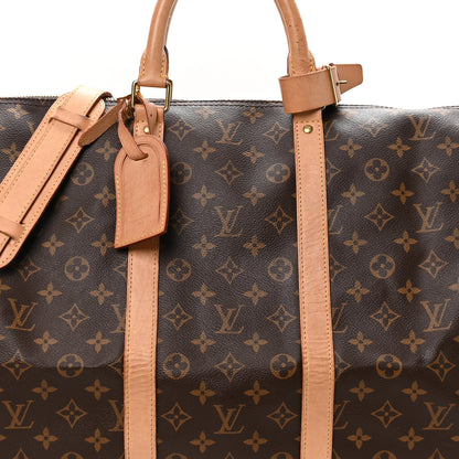 Louis Vuitton Monogram Keepall Bandouliere 55 6 of 8