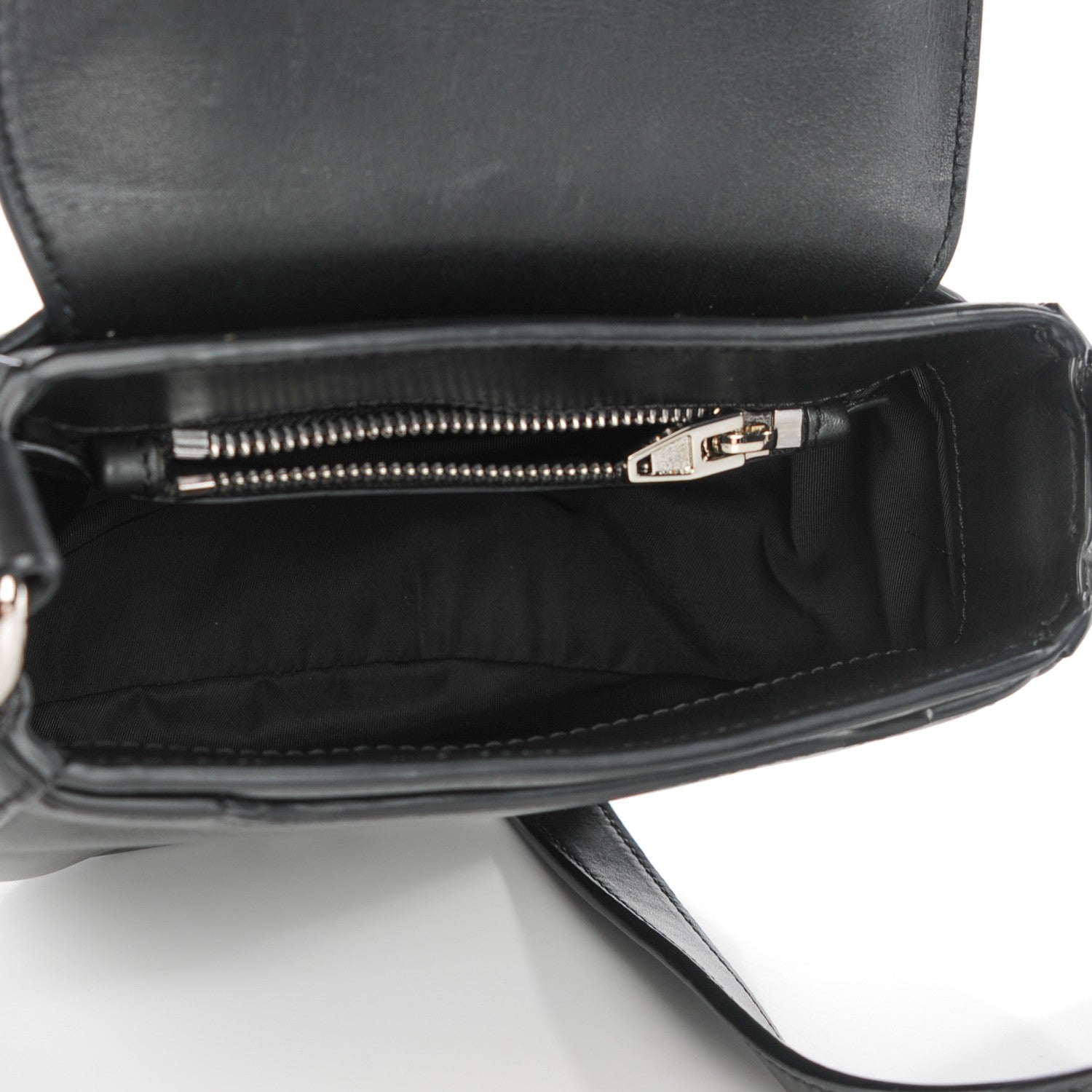 Alexander Wang Calfskin Mini Lia Black Rhodium Hardware 5 of 7