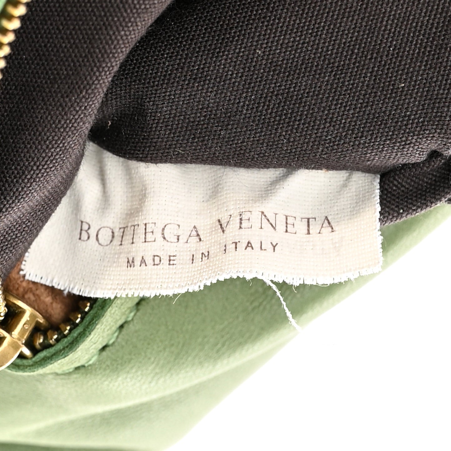 Nappa Intrecciato Mini Flap Shoulder Bag Foglia