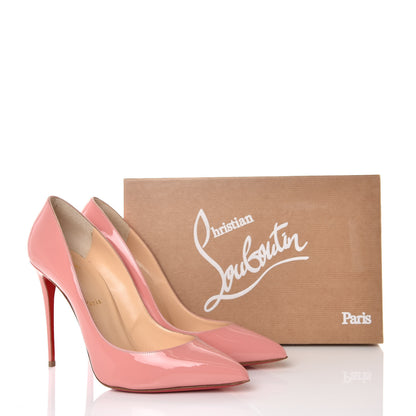 Christian Louboutin Patent Pigalle Follies 100 Pumps 40.5 Guimauve 9 of 9