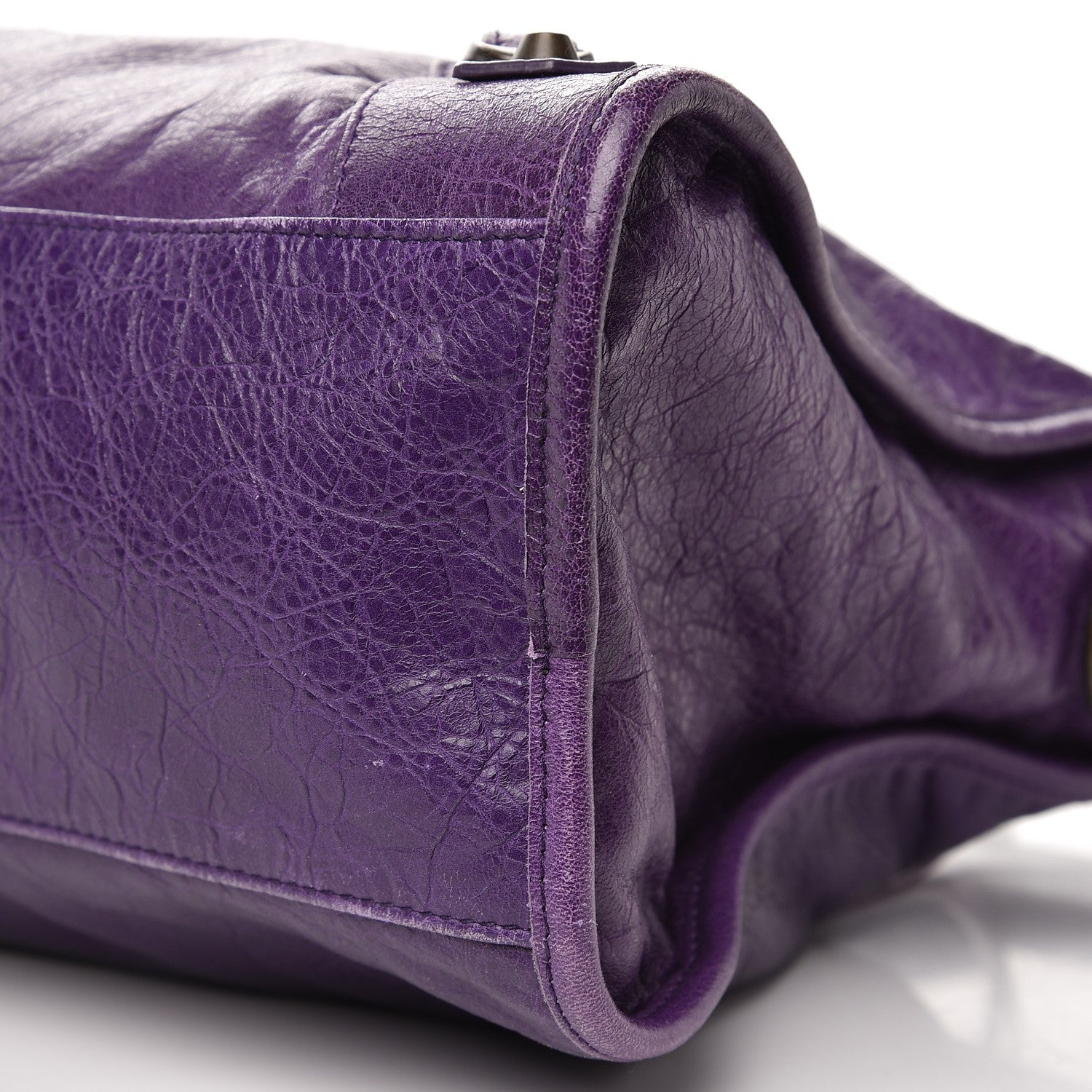 Balenciaga Agneau Classic Hardware City Dark Violet 10 of 11
