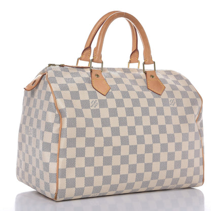 Louis Vuitton Damier Azur Speedy 30 4 of 14