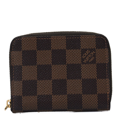 Louis Vuitton Damier Ebene Zippy Coin Purse 1 of 7