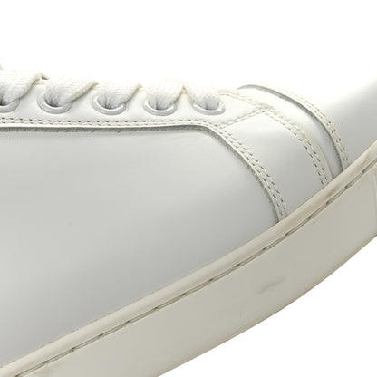 Christian Louboutin Calfskin Vieira Flat Sneakers 37 White 10 of 12