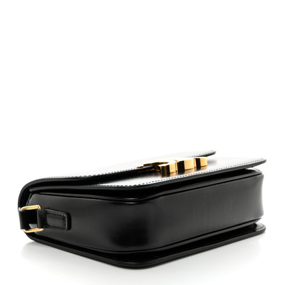 Celine Shiny Calfskin Teen Triomphe Black 4 of 11