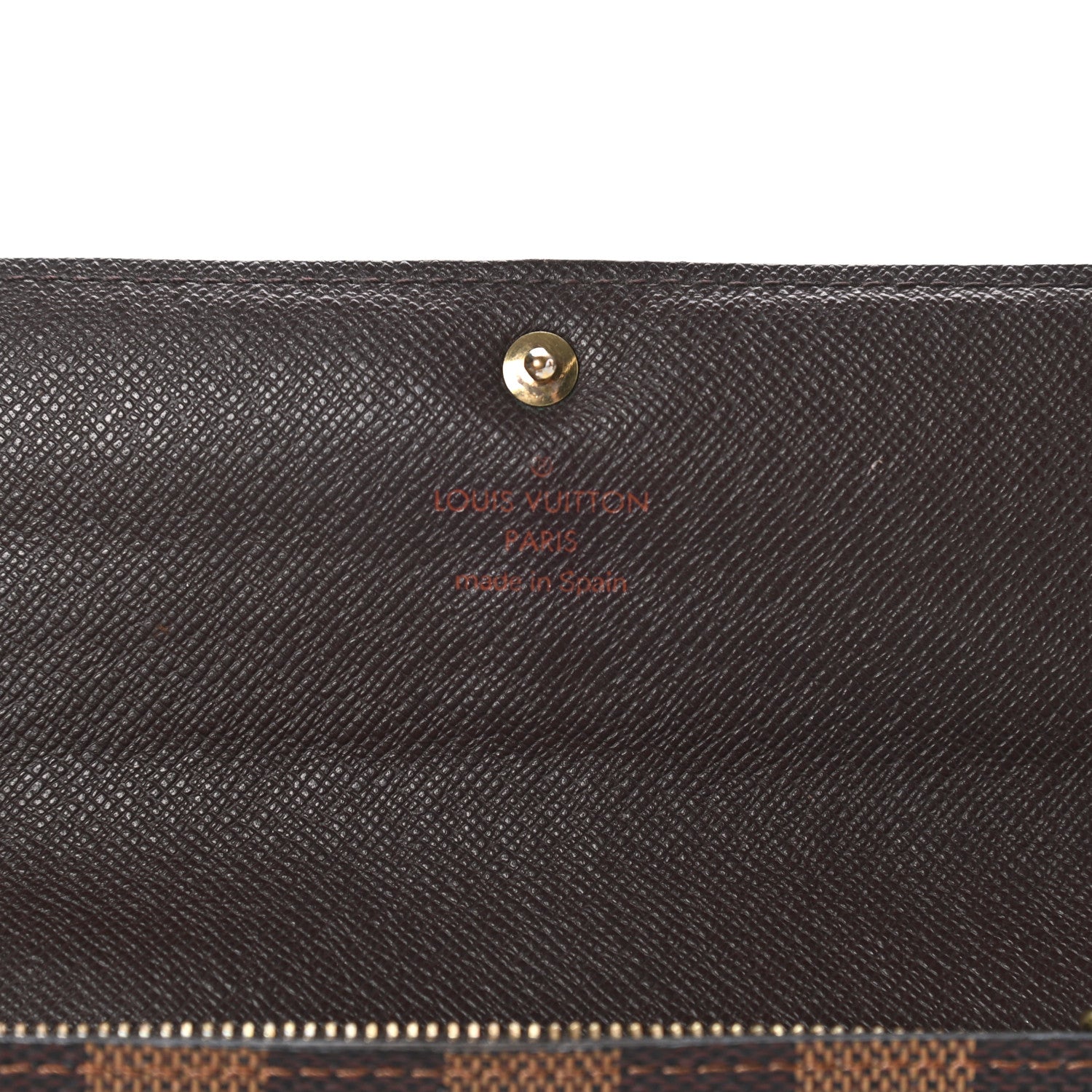 Louis Vuitton Damier Ebene Sarah Wallet 6 of 10