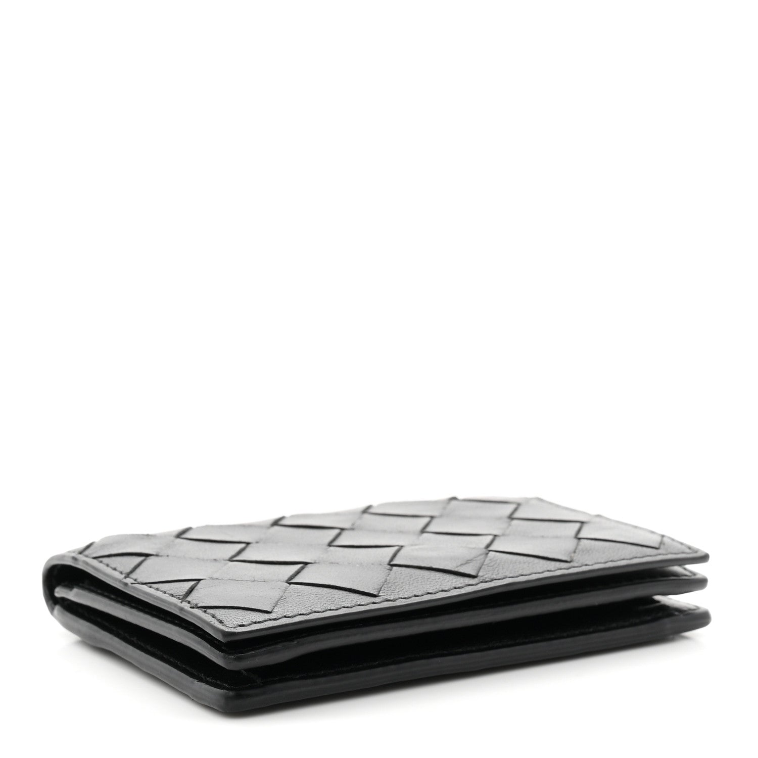 Bottega Veneta Nappa Intrecciato Card Holder Black 4 of 6