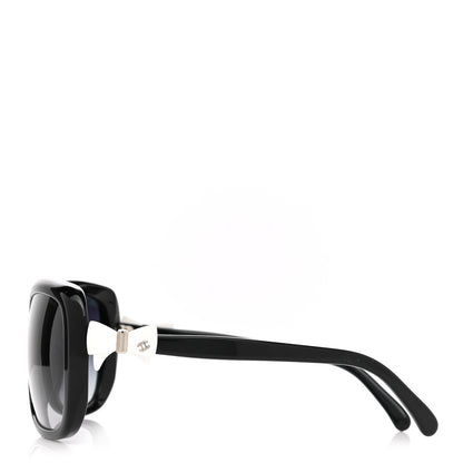 Chanel Acetate CC Bow Sunglasses 5171 Black White 3 of 8