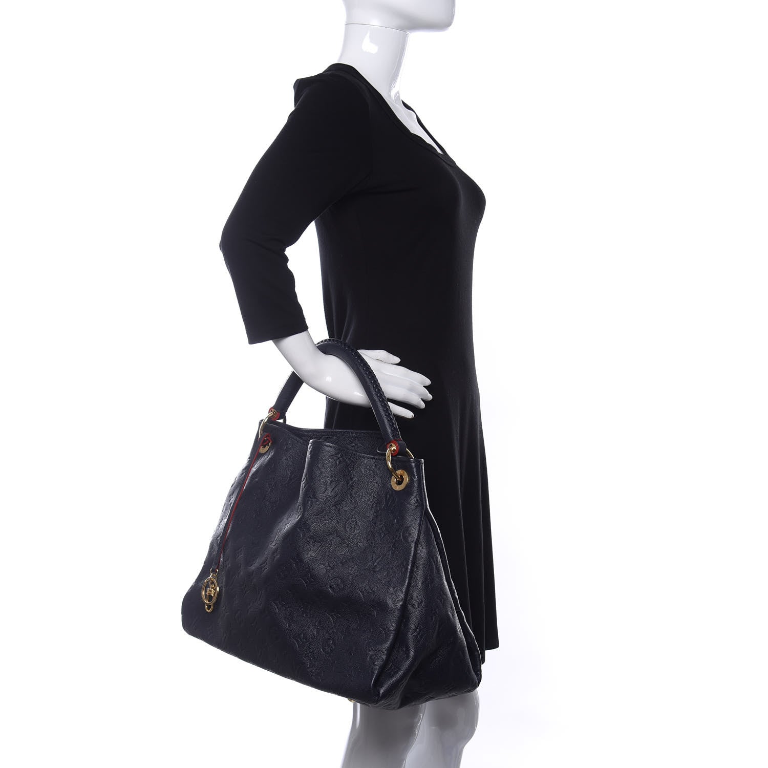 Louis Vuitton Empreinte Artsy MM Marine Rouge 2 of 9