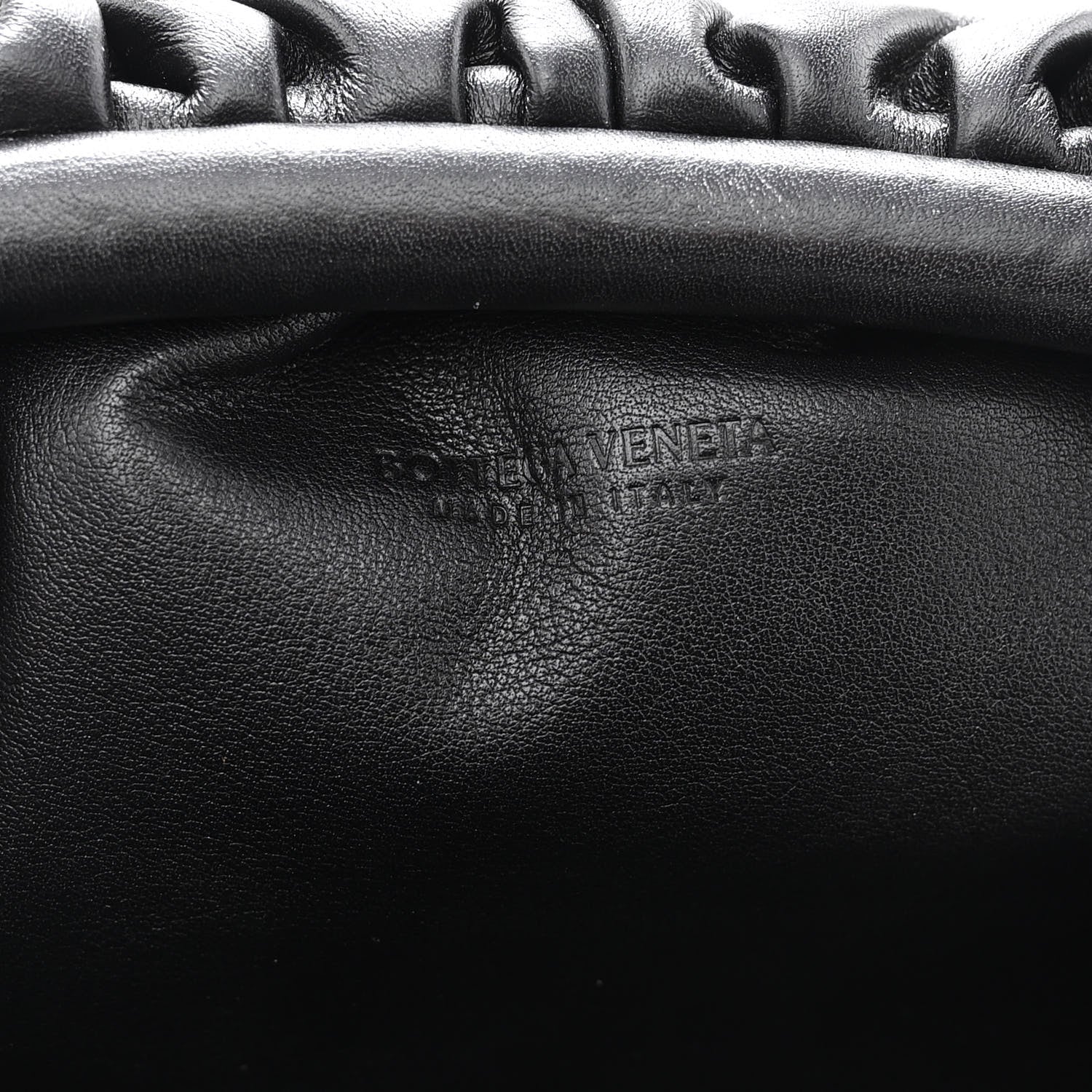 Bottega Veneta Butter Calfskin The Mini Pouch Black 6 of 10