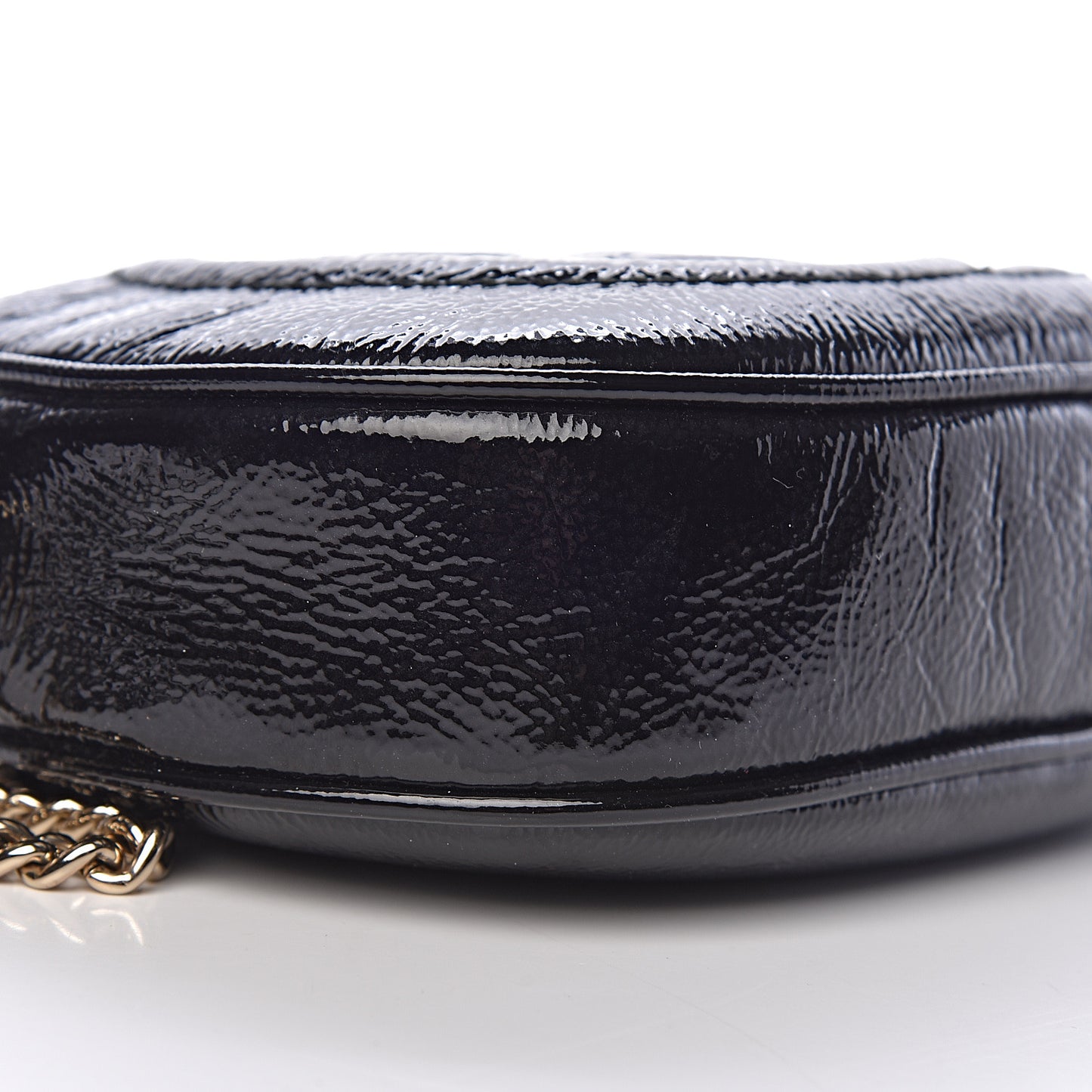 Patent Mini Soho Chain Bag Black