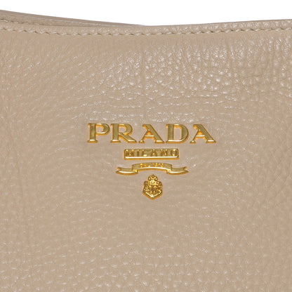 Prada Vitello Daino Tote Sabbia 8 of 8