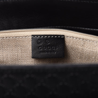 Gucci Microguccissima Bree Zippered Tote Black 8 of 9