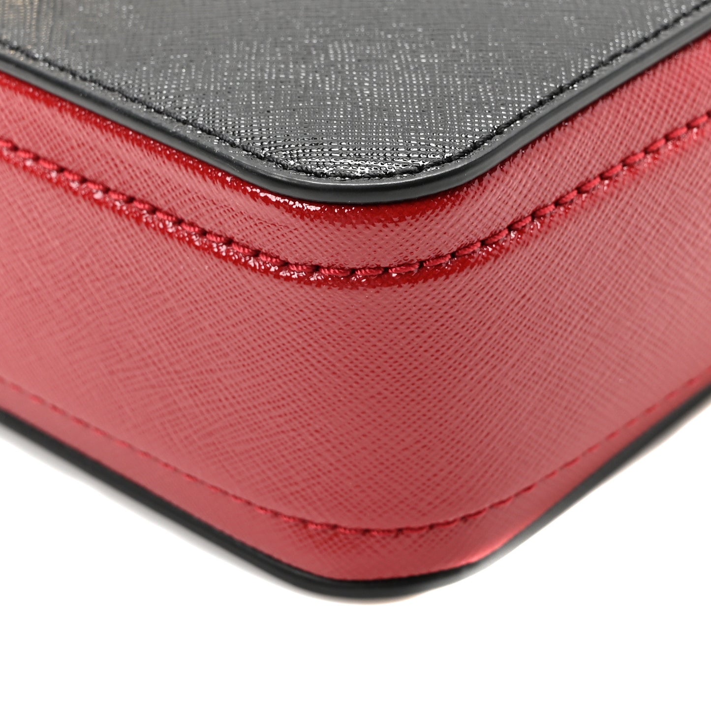 Saffiano Snapshot Camera Bag Black Multi