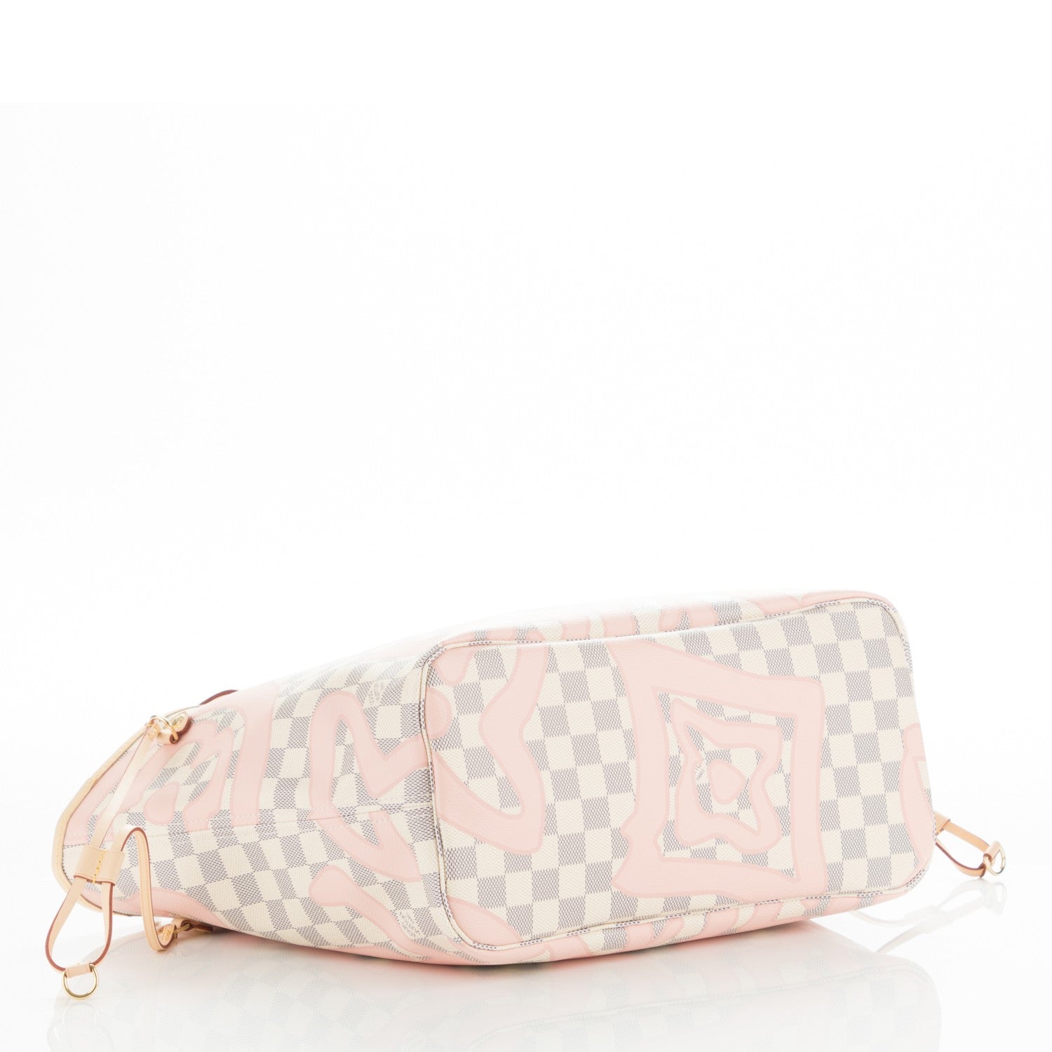 Louis Vuitton Damier Azur Tahitienne Neverfull MM 4 of 9